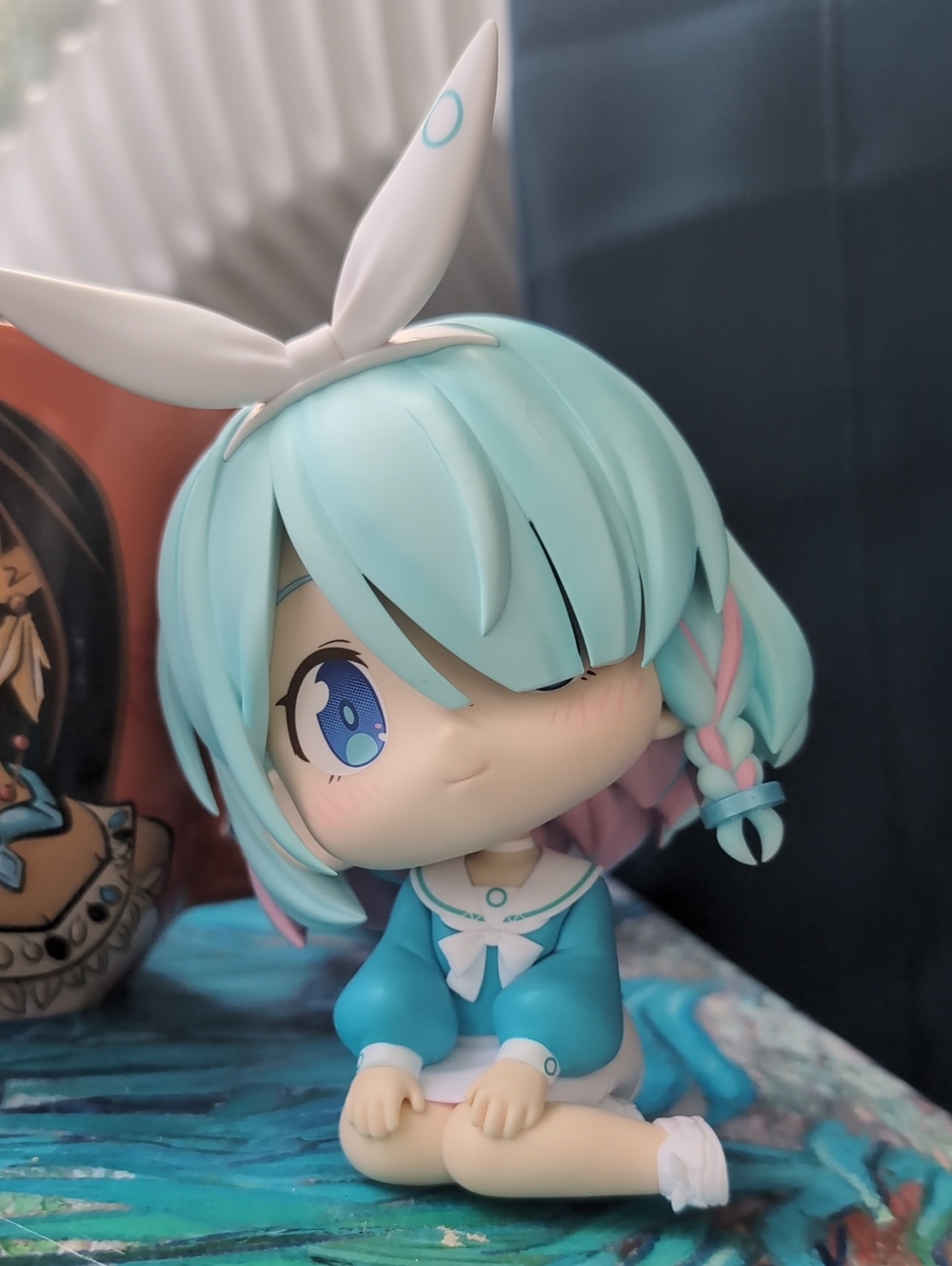 💕New Anime Blue Haired Vinyl Figure From The Taito Game Arcade In JAPAN